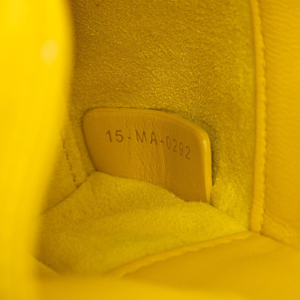 Pre-Loved Dior Micro Lambskin Cannage Lady Dior - Picture 6 of 8